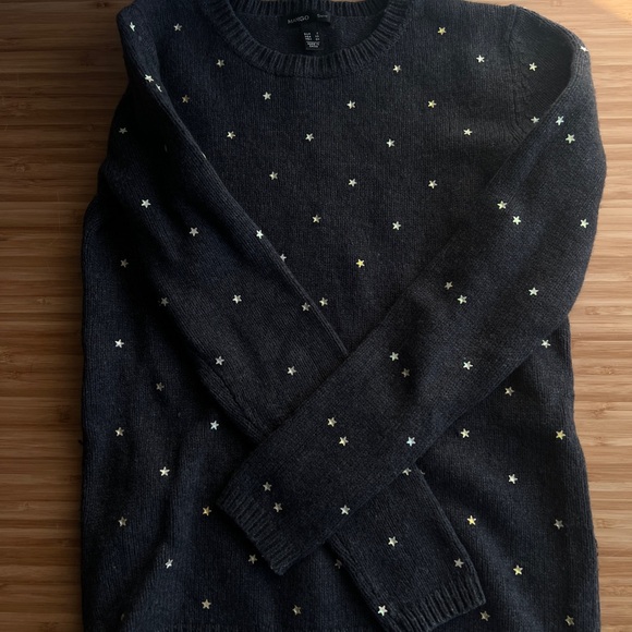 Kids Star Sweater - Black/dark grey - Picture 1 of 11